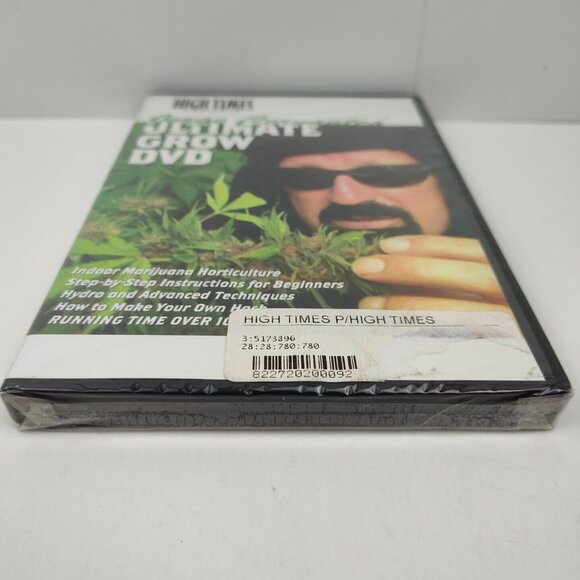 High Times Presents Jorge Cervantes: Ultimate Grow (DVD, 2006) Brand New Sealed - Picture 4 of 4